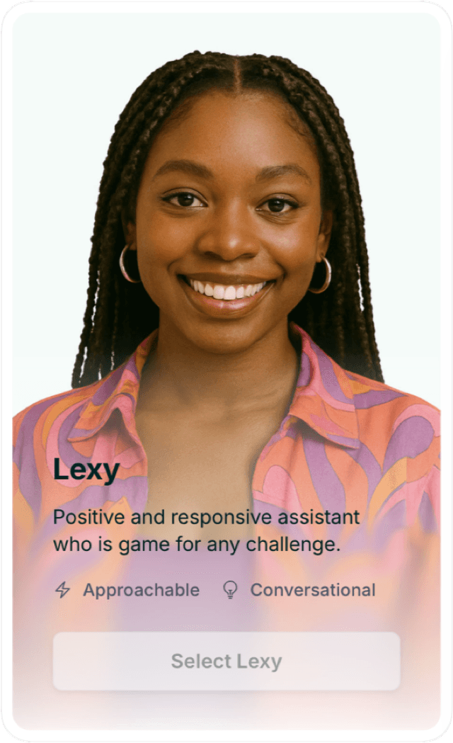 Lexy Assistant Card