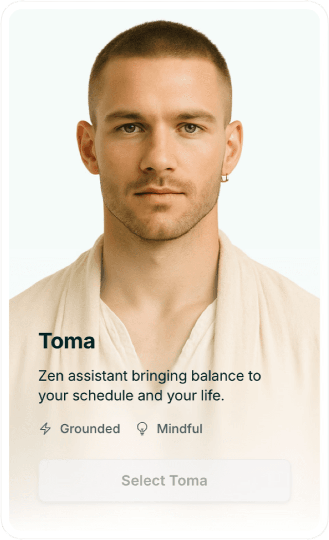Toma Assistant Card