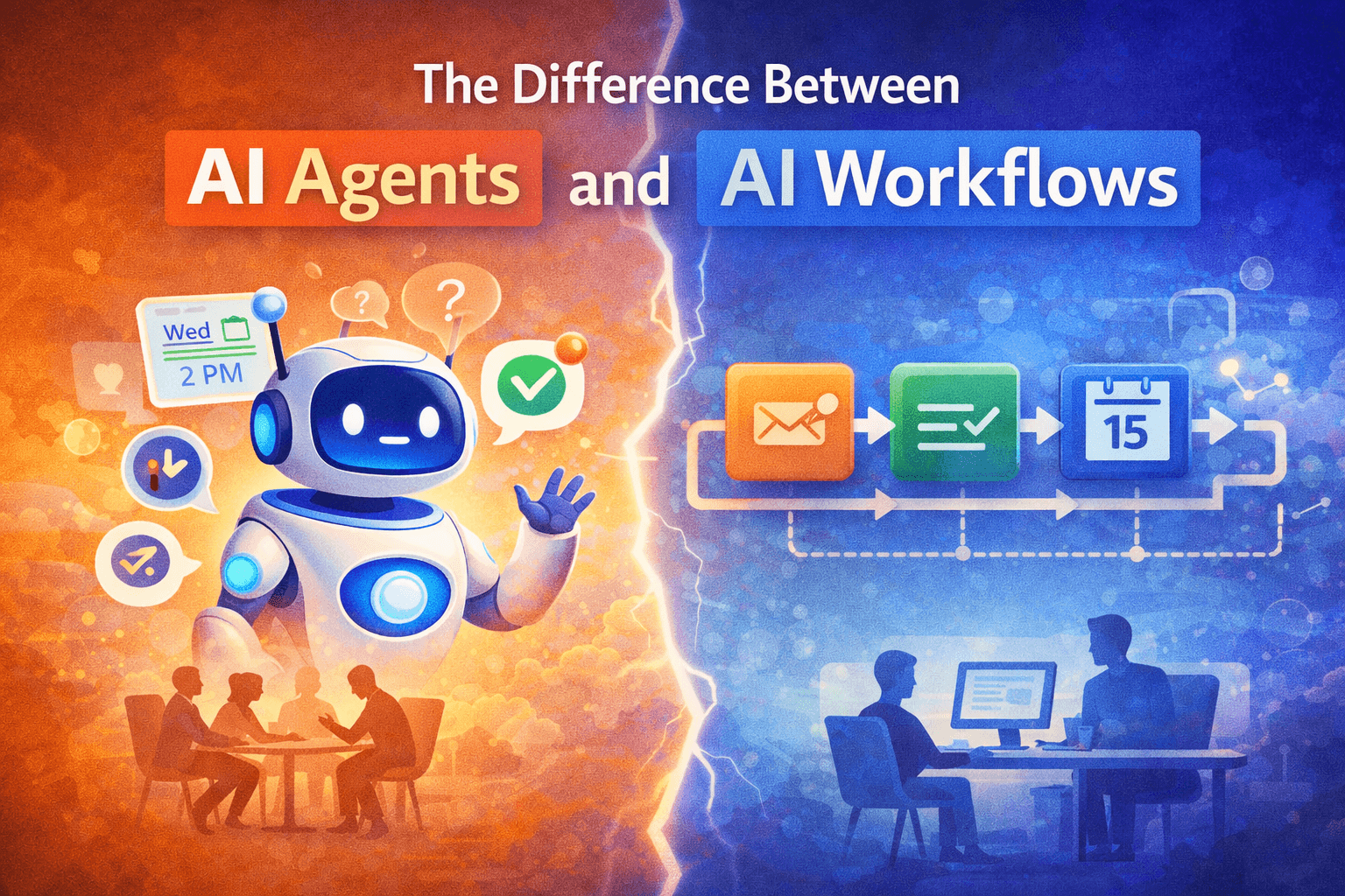 The Difference Between AI Agents and AI Workflows