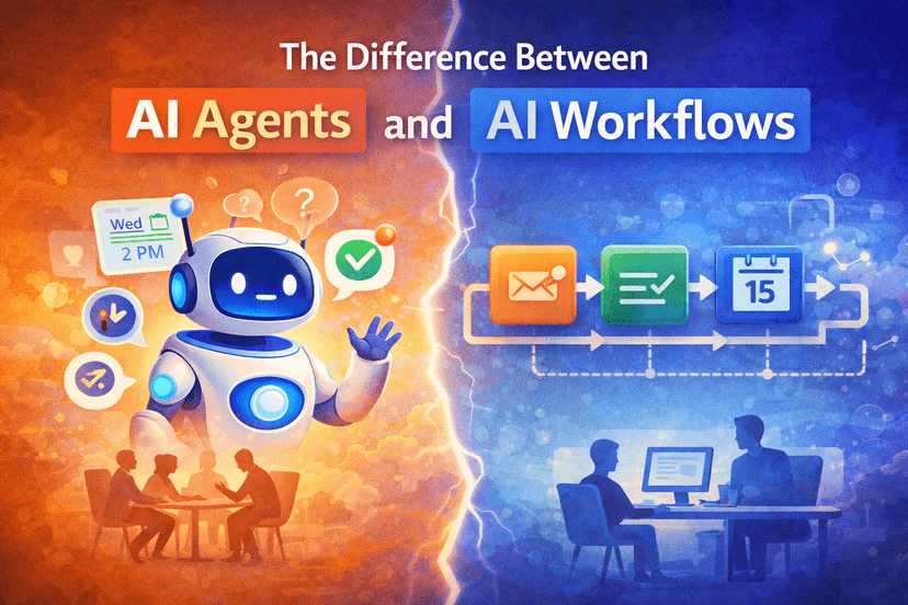 The Difference Between AI Agents and AI Workflows