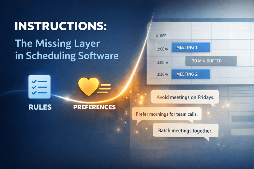 Instructions: The Missing Layer Between Rules and Preferences