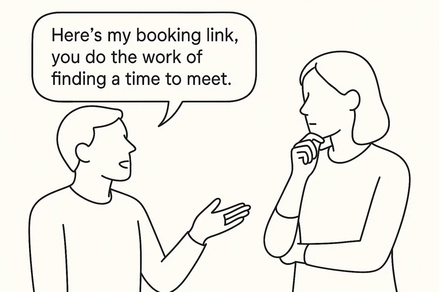 Booking Links vs Professionalism: Are You Sending the Wrong Signal?