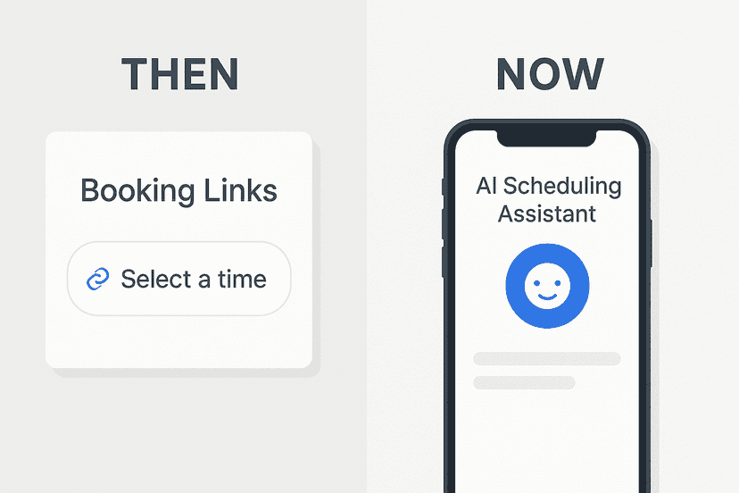 Why AI Scheduling Will Replace Booking Links