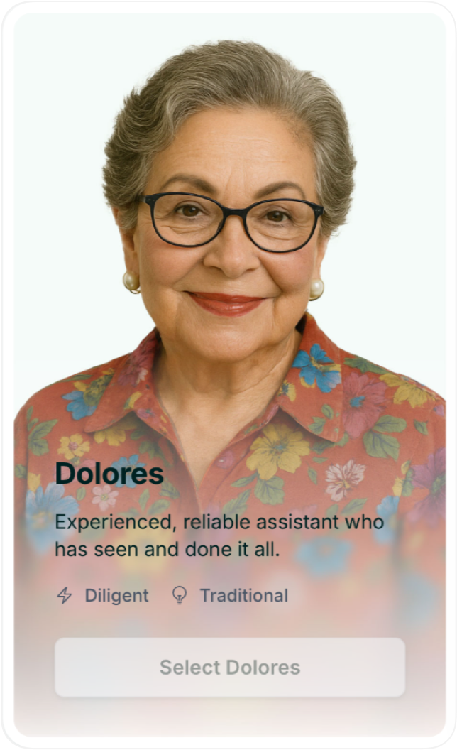 Dolores Assistant Card