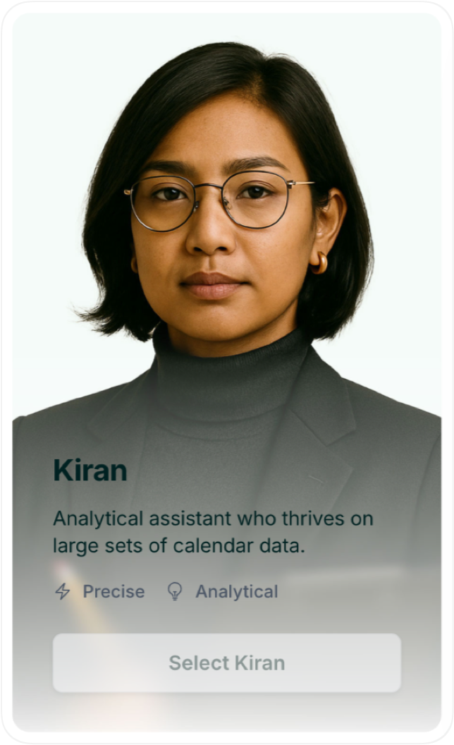 Kiran Assistant Card