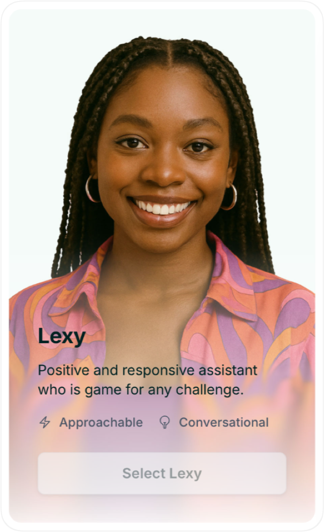 Lexy Assistant Card
