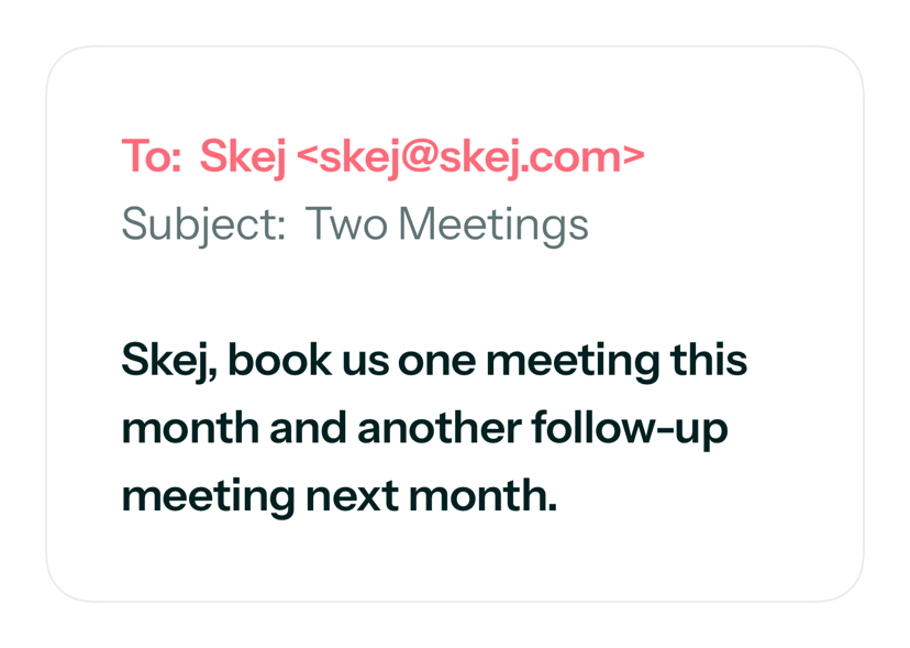 Skej 2.0 Feature Highlight #3: Multiple Requests